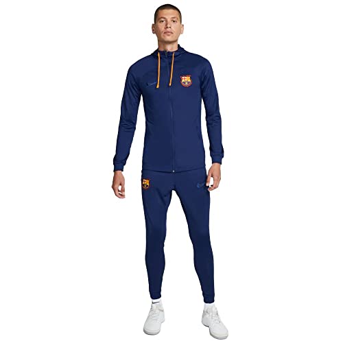 Nike FCB M NK DF STK HD TRK Suit K Tracksuit, Blue Void/Blue