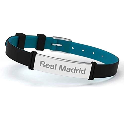 Real Madrid black fashion bracelet