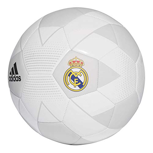 adidas Real Madrid Ballon Mixte Adulte, Cream White/Grey One