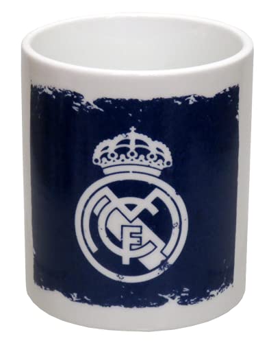 Real Madrid Tasse en céramique dans une boîte, unisexe, blan