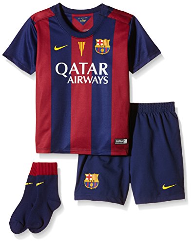 Nike 2014-2015 Barcelona Home Little Boys Mini Kit