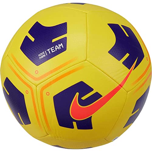 Nike - ‎CU8033 Ballon de foot - Mixte adulte -Jaune/Violet/C