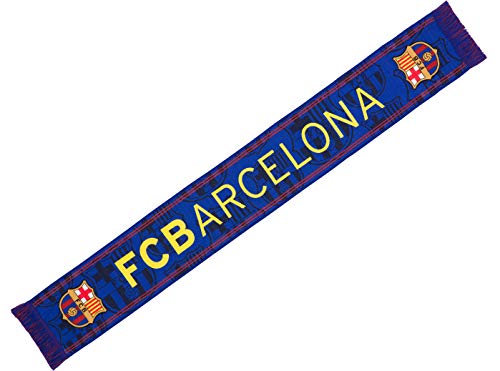 Fc Barcelone Echarpe Barca - Collection Officielle Taille 14