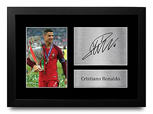 HWC Trading FR A4 Cristiano Ronaldo Portugal Cadeaux imprimé