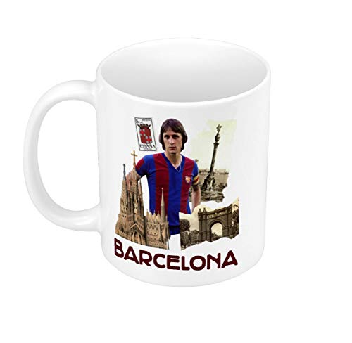 Mug Céramique Barcelona Collage Ville Carte Postale FC Barce