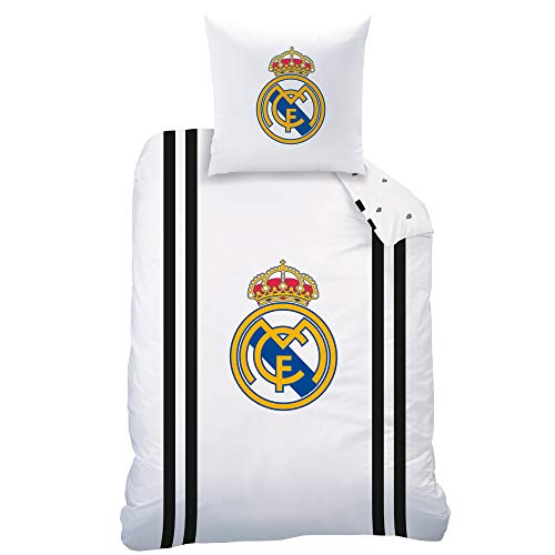 Real Madrid Parures de lit, Blanc, 240 x 220 cm 4641100