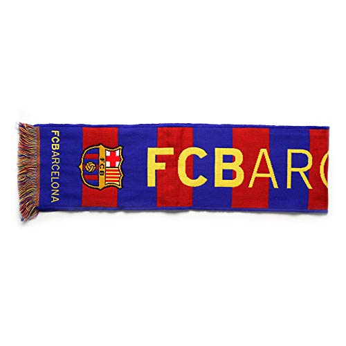 Écharpe officielle FC Barcelone – Verticale – 120 x 20 cm – 