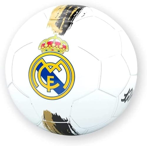 R ROGERS Ballon Real Madrid Blason couleur - Taille 5