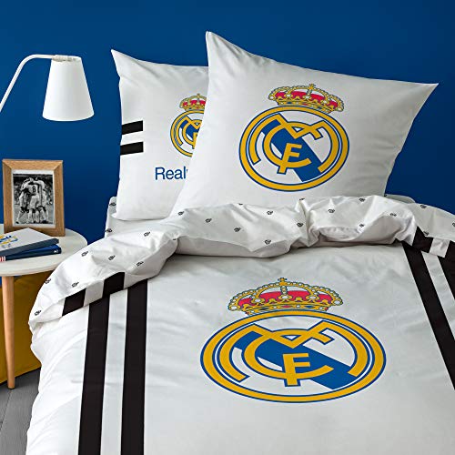Real Madrid Parures de lit, Blanc, 240 x 220 cm 4641100