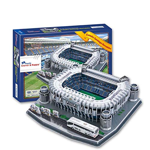 Mankvis 3D Puzzle Estadio Santiago Bernabéu Stadium Modèle, 
