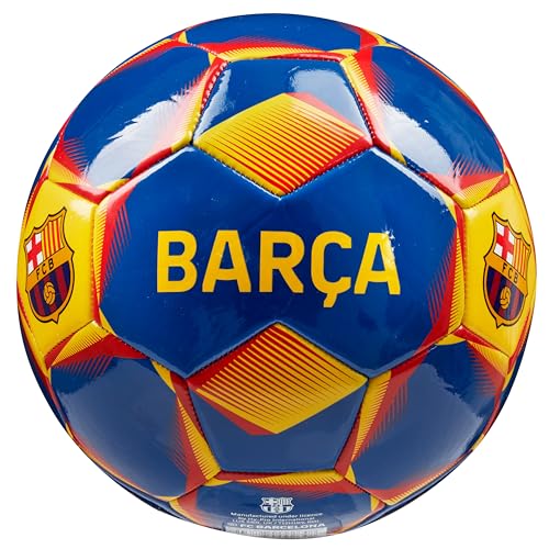 FC Barcelona Ballon de Foot FC Barcelone Taille 3, 4 ou 5, B